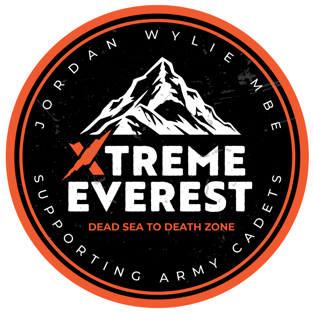 Xtreme Everest – Dead Sea to Death Zone logo supporting Army Cadets