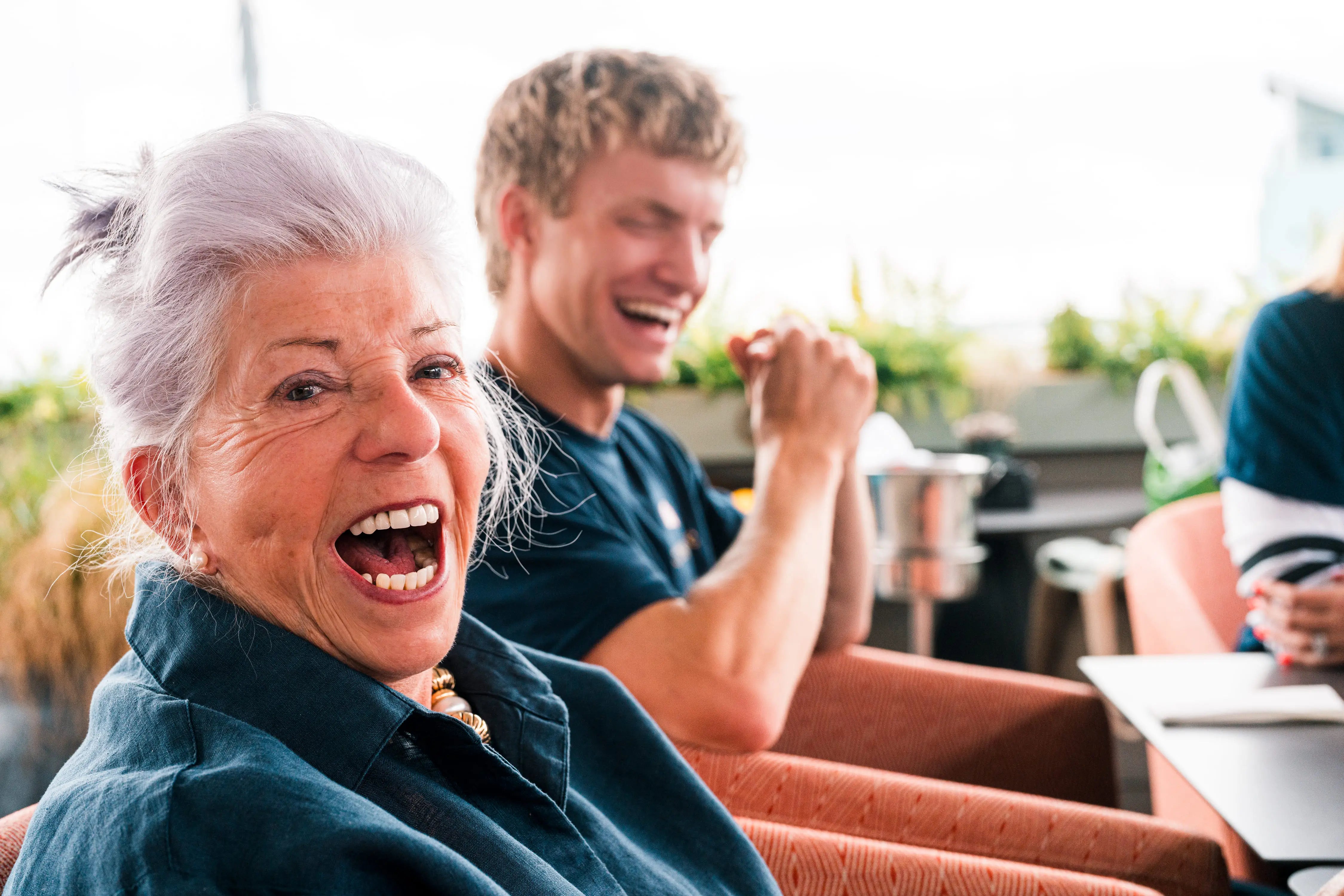Members of the Access Care team enjoying time together